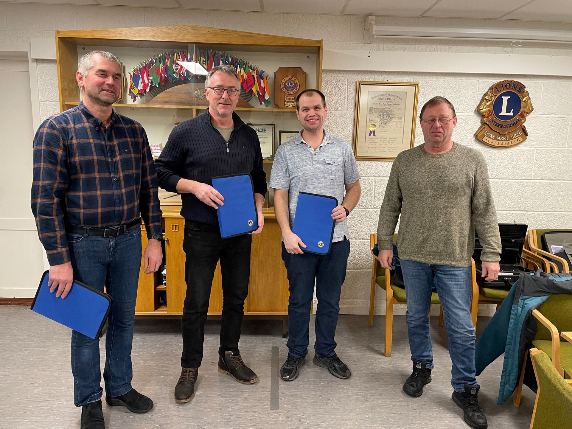 Nye medlemmer i Bjerkreim Lions